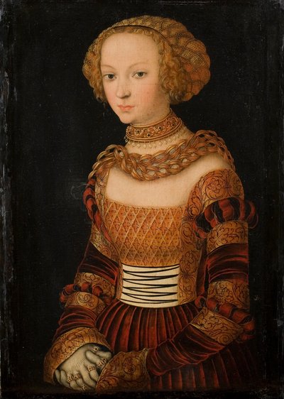 Portrait of a Young Woman by Lucas Cranach the Elder
